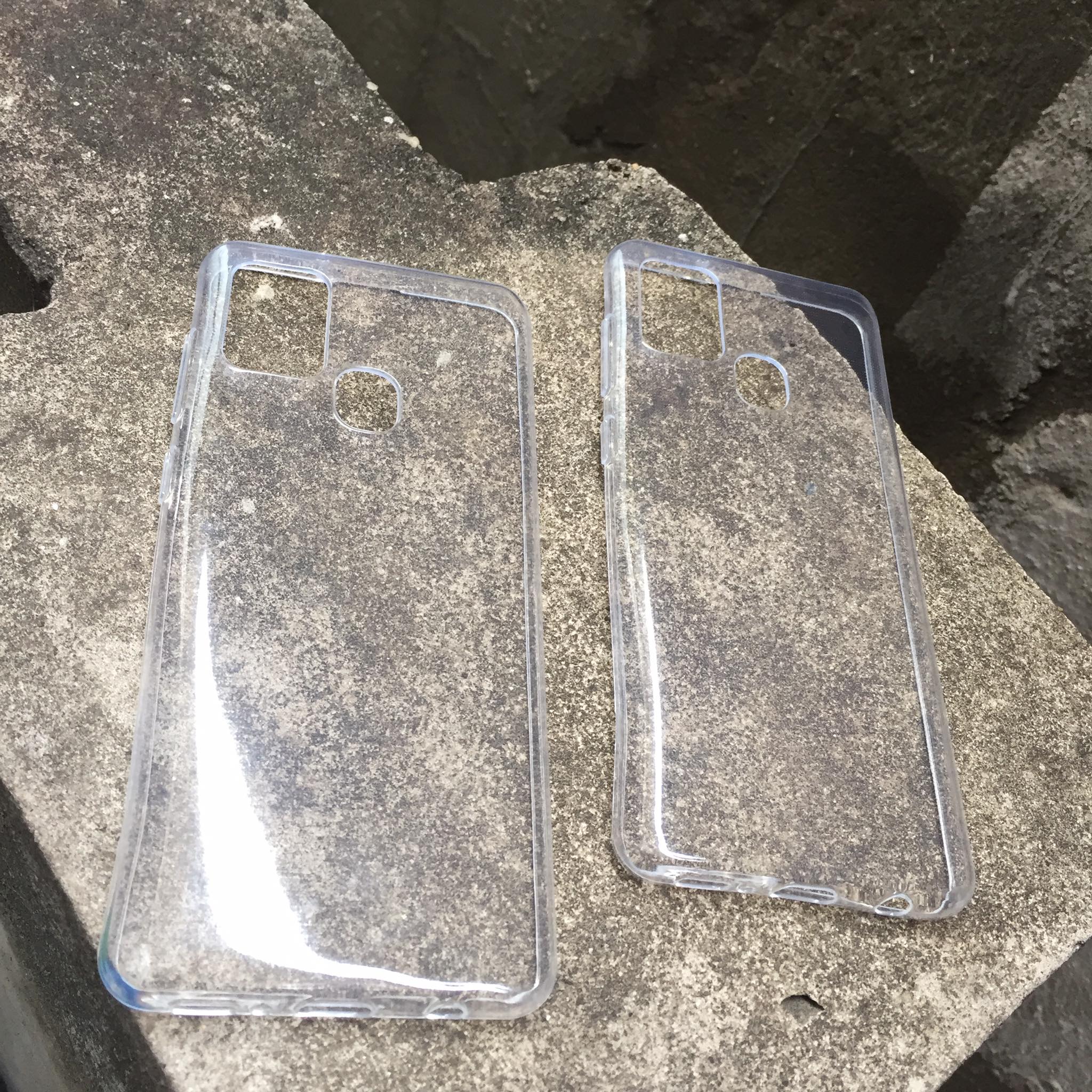 Ốp lưng cho Samsung Galaxy A21S - silicon dẻo trong suốt