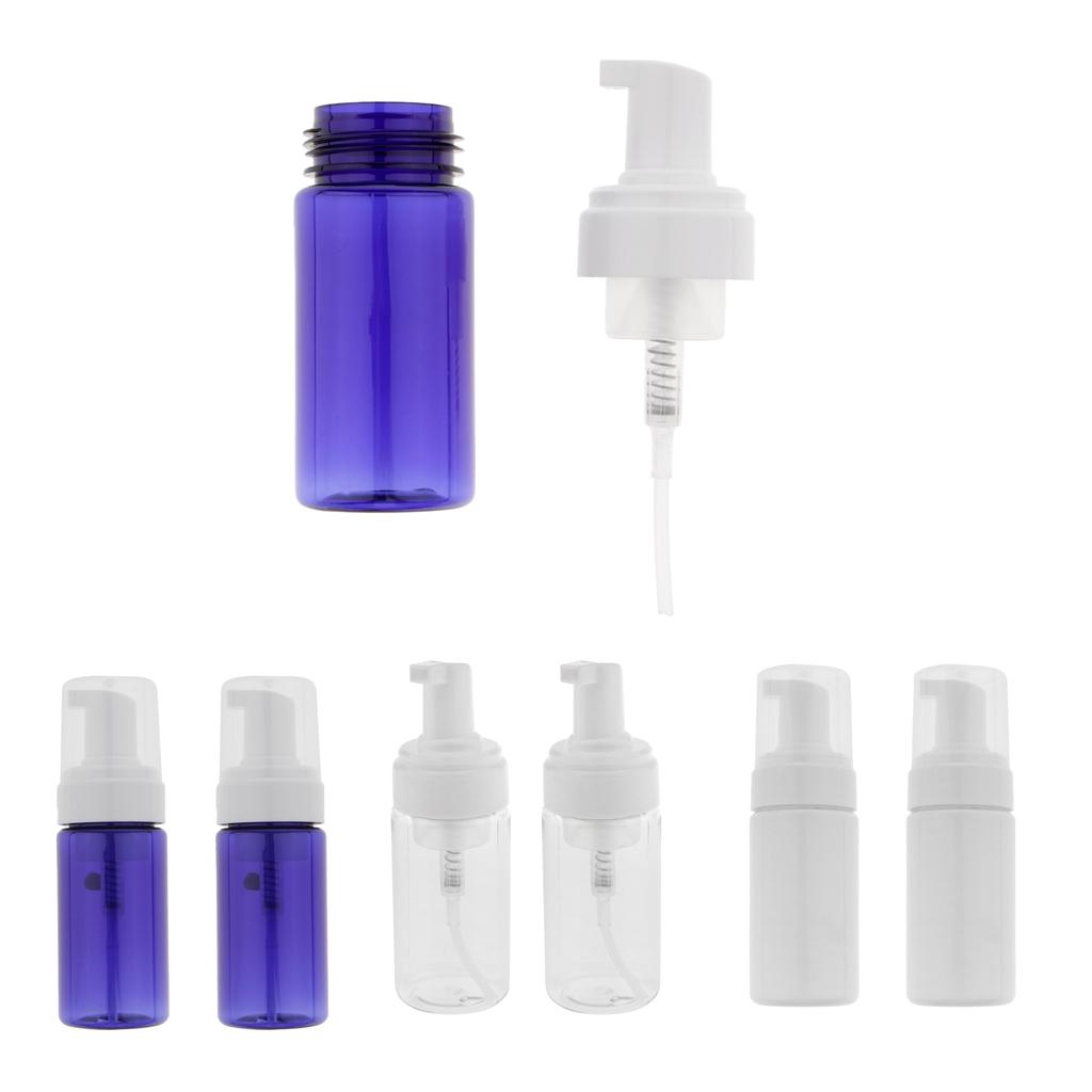 2x Chai Có Thể Bơm Lại Chai Nước Nóng Bọt Chất Lỏng Bơm Bọt Xà Phòng Chai 100ml