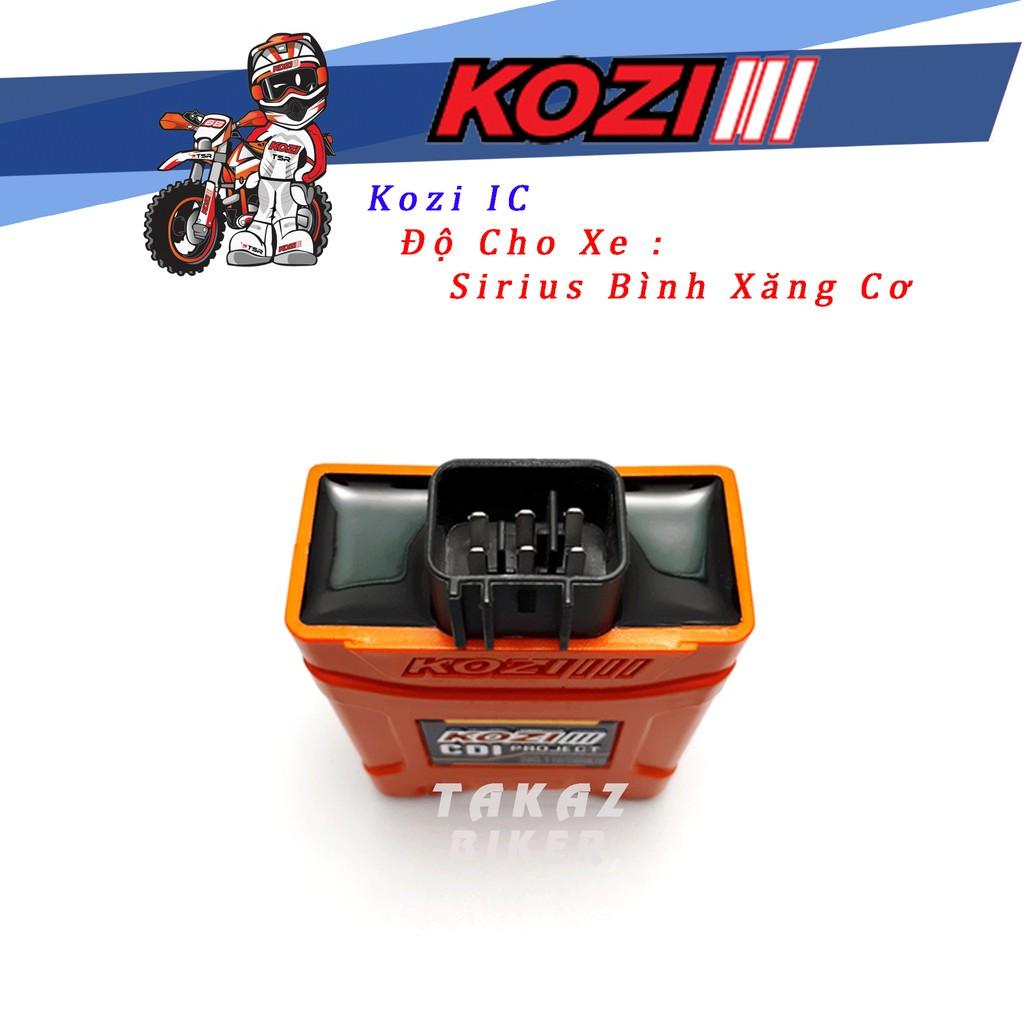 Combo Kozi IC và Mobin Độ Xe Sirius 110 - Made in Malaysia