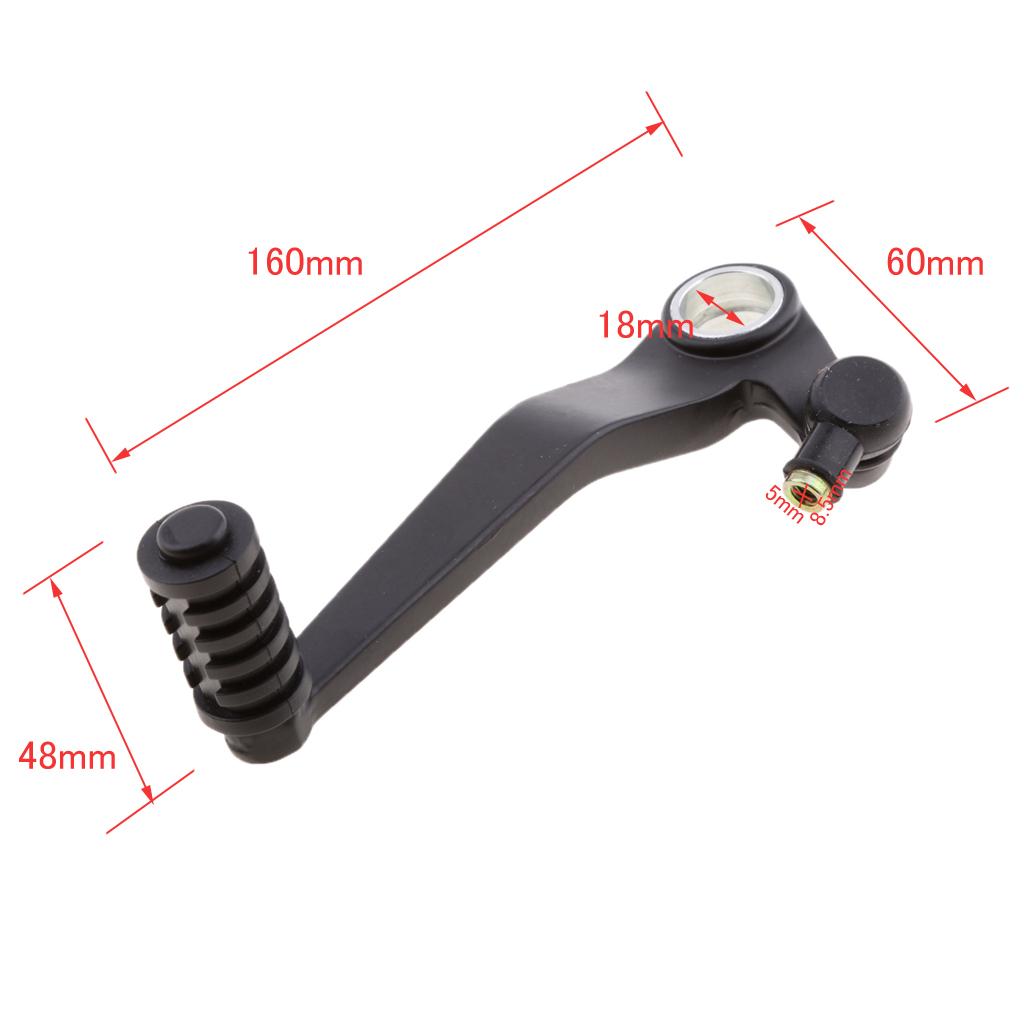 Brake Pedal Gear Shift Lever for Suzuki Black