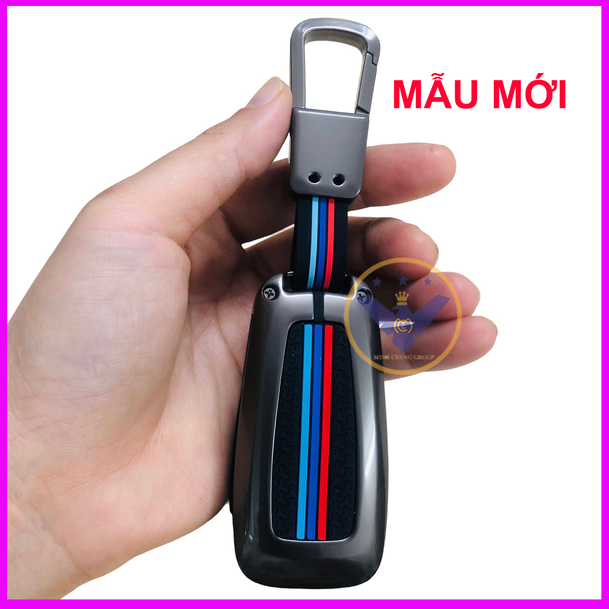 Ốp chìa khóa Titan cho xe Ford Ranger XLS, Ford Focus 3 nút khoá gập