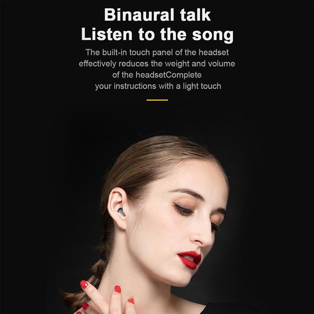 2x Sports Bluetooth 5.0 Earphone Earbuds Headphone black