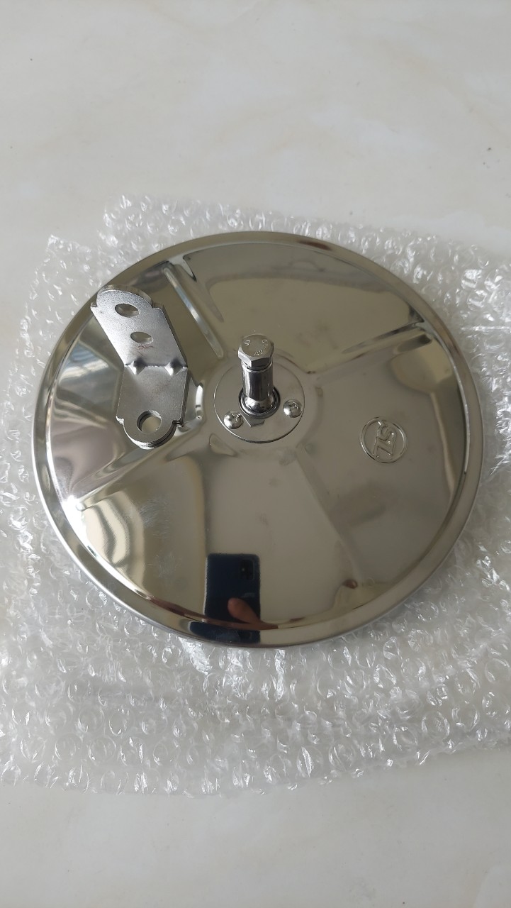Gương cầu lồi inox 20cm phong thủy, trang trí shop, nhà cửa