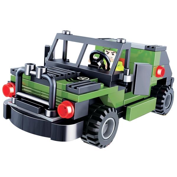 Đồ Chơi Lắp Ráp Khí Tài Quân Sự - Xe Tuần Tra - Cresta DK81061
