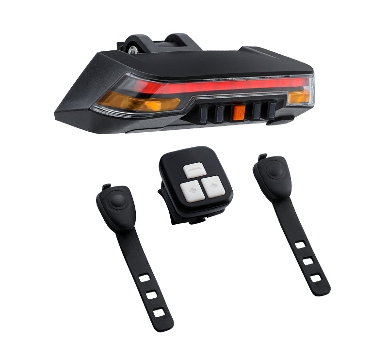 Đèn hậu xe đạp có thể sạc lại USB không dây đèn sau xe đạp từ xa rẽ phải trái Đèn báo hiệu phanh xe đạp thông minh 8 kiểu xe