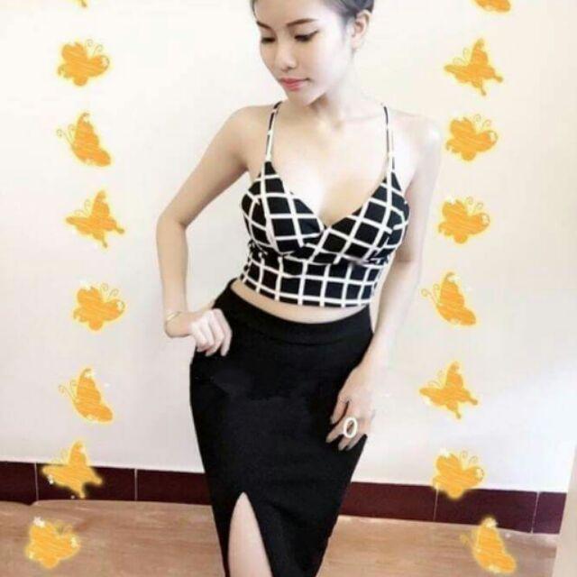 Sét 2 dây sọc caro