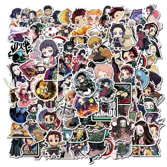 Sticker dán cao cấp DEMON SLAYER Cực COOL ms#120