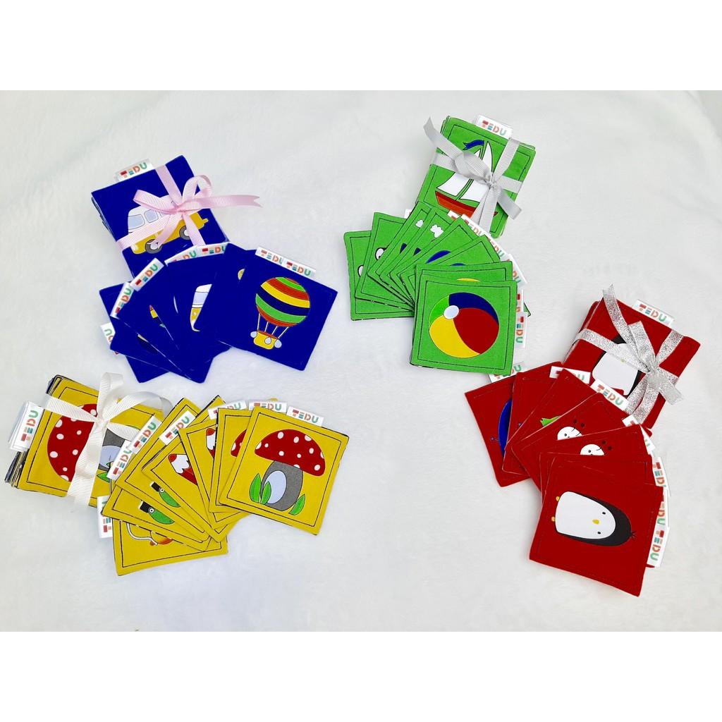 BỘ ĐỒ CHƠI TÌM CẶP VẢI TEDU