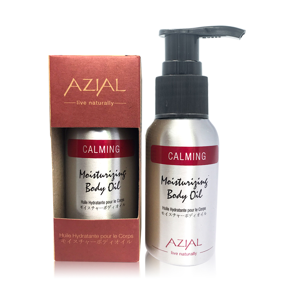 Tinh dầu massage body AZIAL Calming Moisturizing Body Oil, dưỡng ẩm, làm dịu, chống oxi hóa, thư giãn tinh thần, cho giấc ngủ sâu