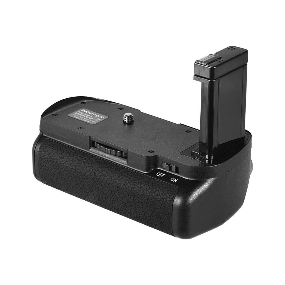 Giá đỡ kẹp pin dọc cho máy ảnh DSLR Nikon D5100 D5200 EN-EL 14 Pin được hỗ trợ điều khiển từ xa IR