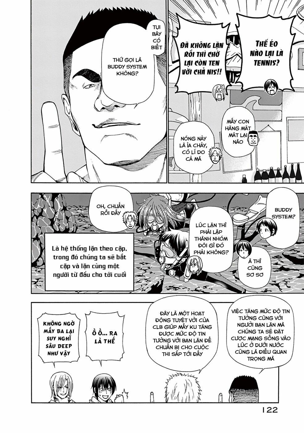 cô gái thích lặn - grand blue chapter 12 4