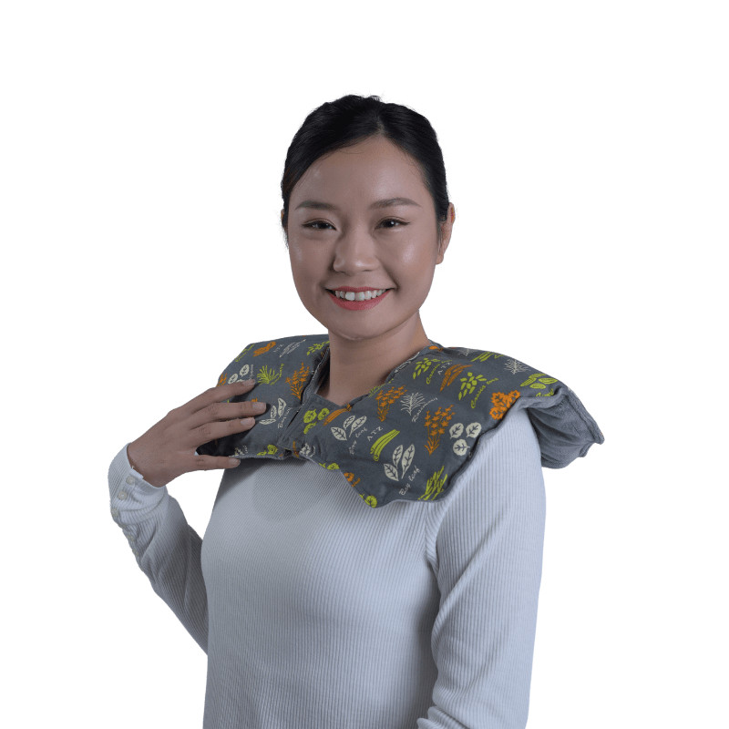 Túi Chườm Vai Thảo Dược - ATZ Organic - Nóng Lạnh Đa Năng - Giảm Nhức Mỏi Vai Gáy, Tạo Cảm Giác Thư Giãn Phấn Chấn Ngay tức thì