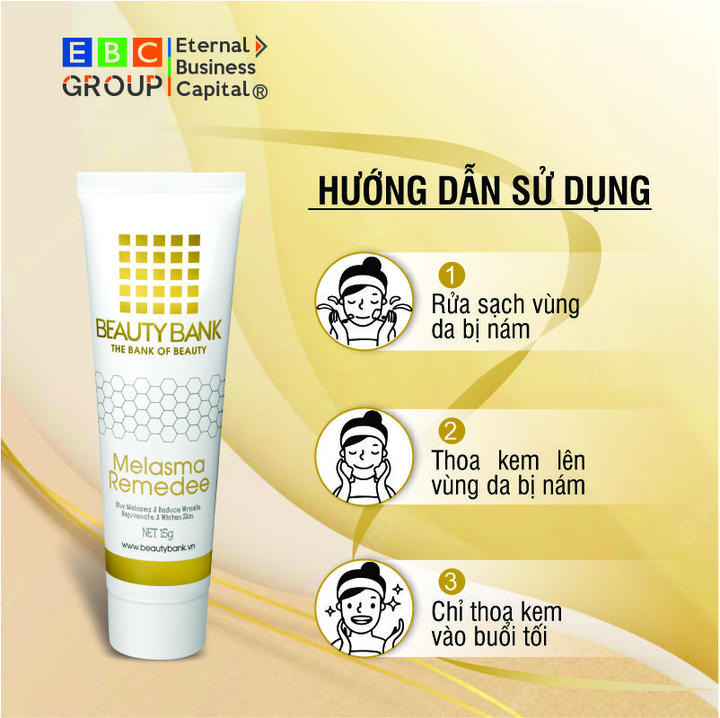 [BEAUTY BANK] Melasma Remedee 15g kem nám ban đêm giúp mờ nám, mờ vết nhăn, dưỡng da, se khít chân lỗ chân lông