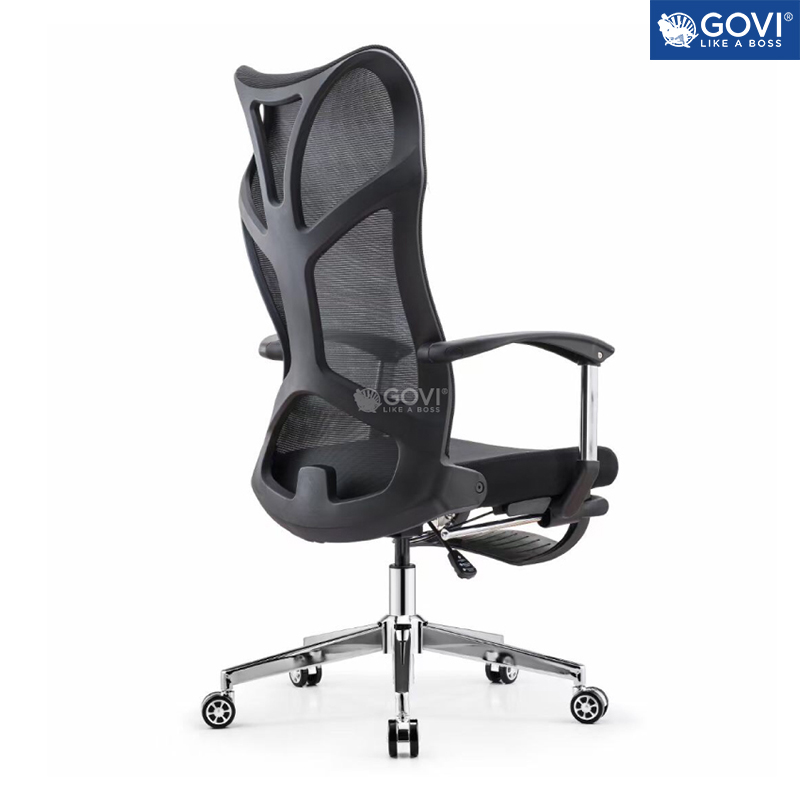 Ghế công thái học Ergonomic GOVI PL36 - Thiết kế gác chân, ngả cố định nhiều vị trí