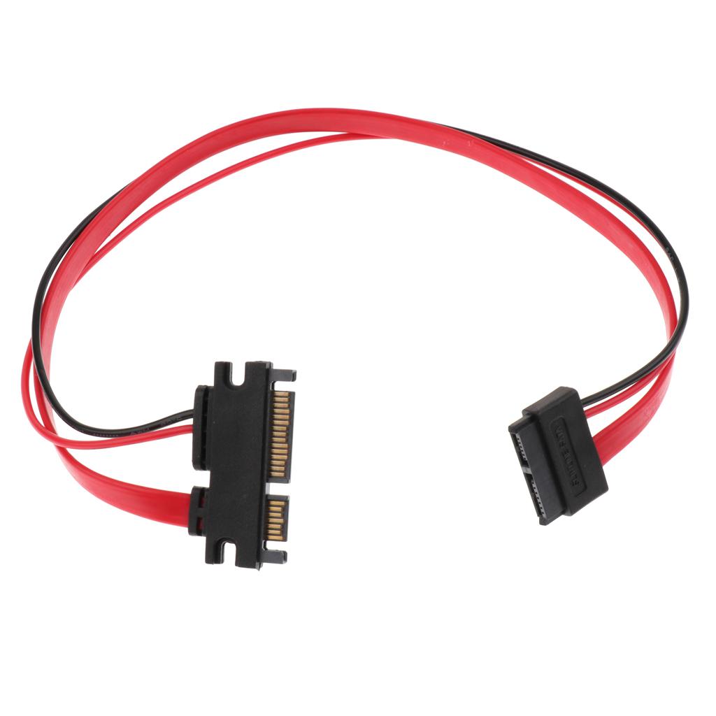 13 pin SATA Female to 22 Pin SATA Male Power Cable Adapter 40cm 16 Inches