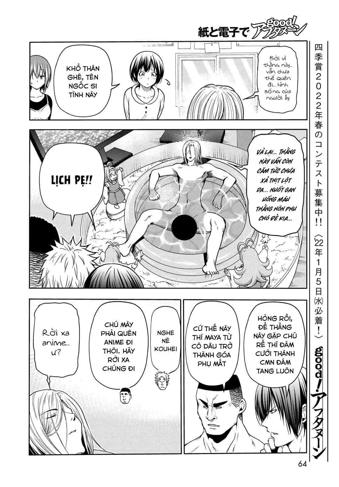 cô gái thích lặn - grand blue chapter 73 28