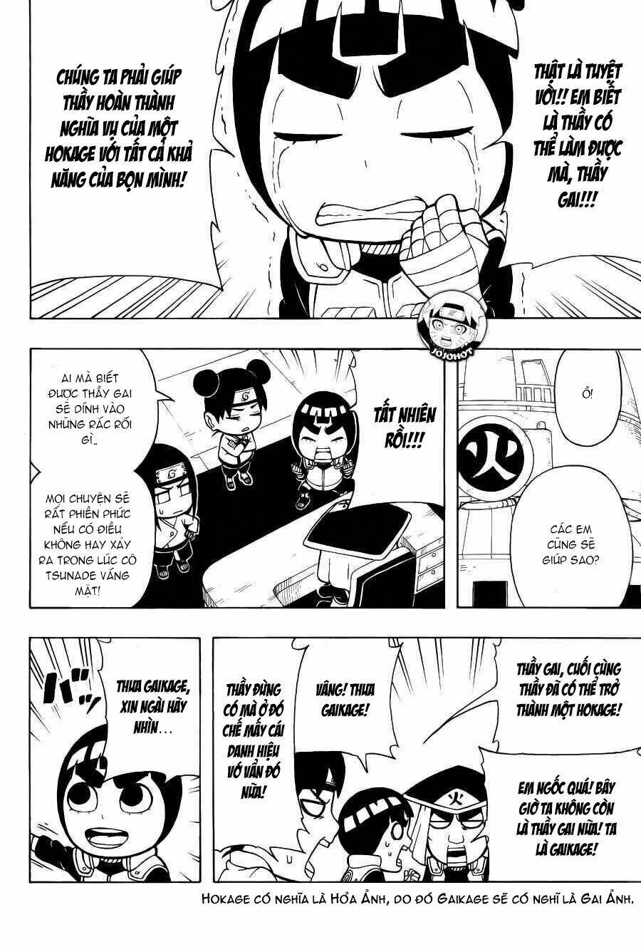 cửu vĩ hồ ly ngoại truyện rock lee chapter 17 4