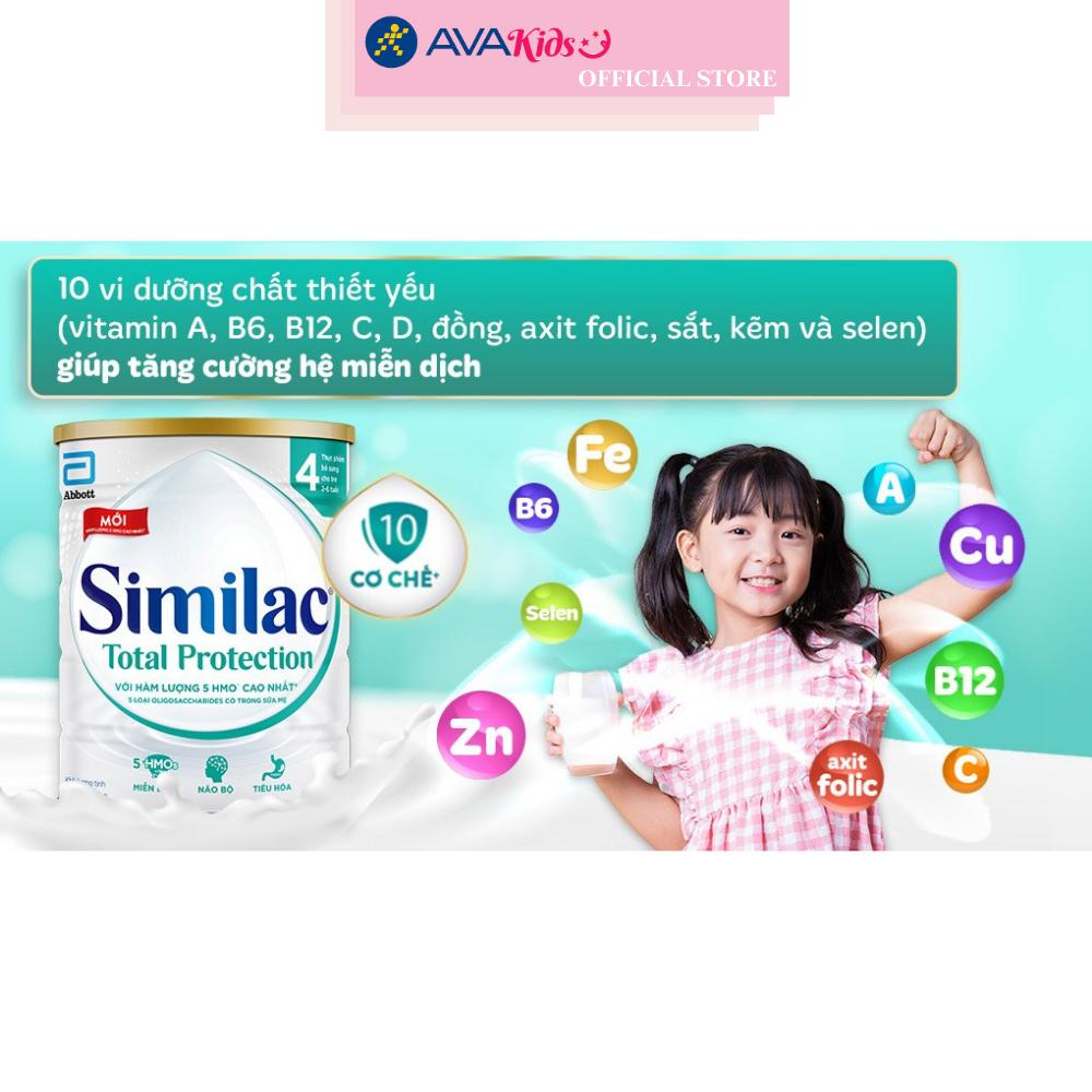 Sữa bột Similac Total Protection số 4 900g (2 - 6 tuổi)