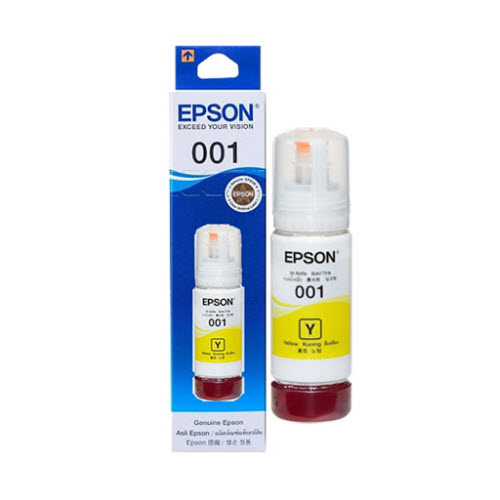 Mực in Epson 001 (C13T03Y400) Yellow Ink Bottle - Dùng cho Epson L4150, L4160/ L6160/ L6170/ L6190/ L6191 - Hàng chính Hãng