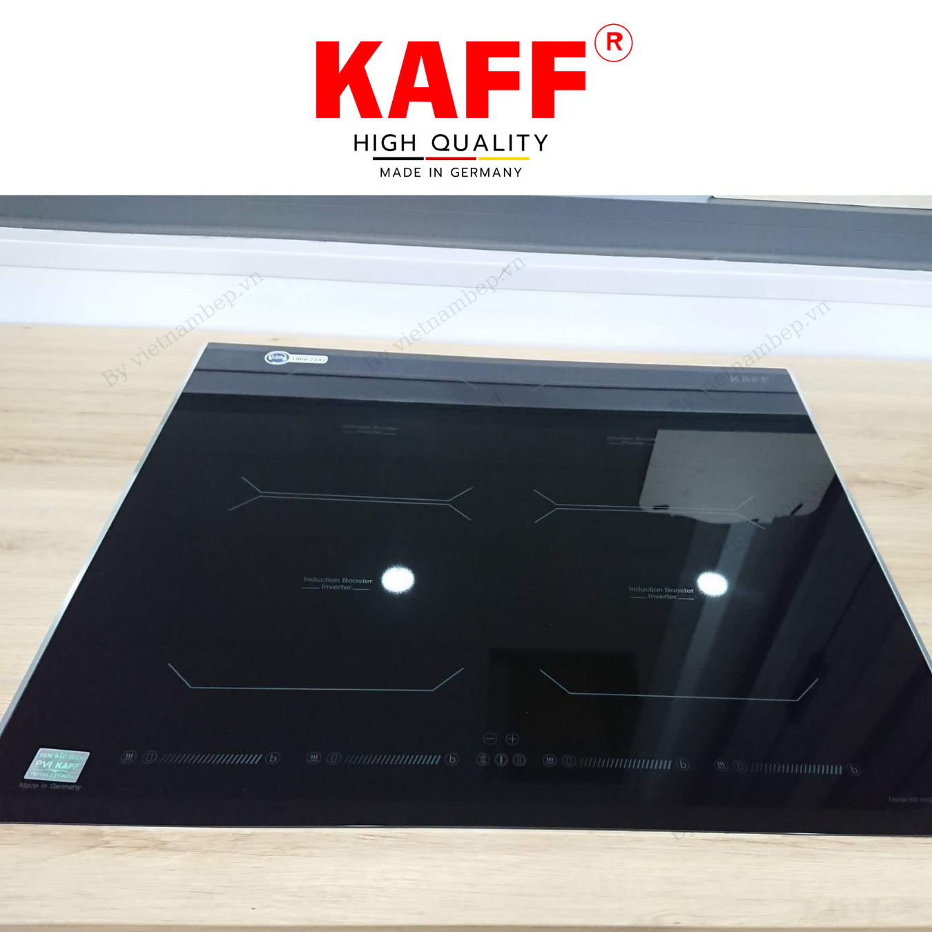 Bếp âm đa từ 4 vùng nấu nhập khẩu Germany KAFF KF-HGEM919 - Hàng Chính Hãng
