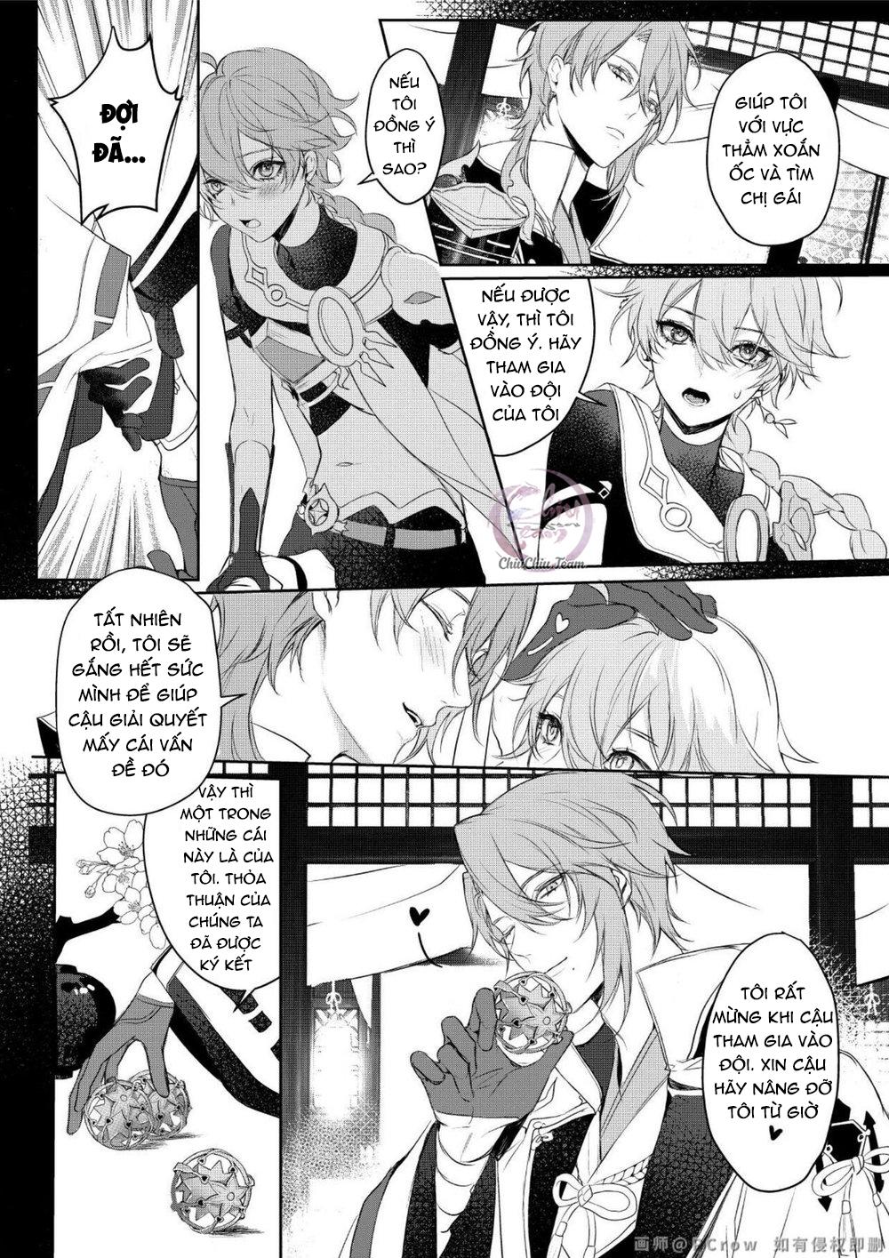 tuyển tập pỏn genshin nhà chiu chapter 4 10