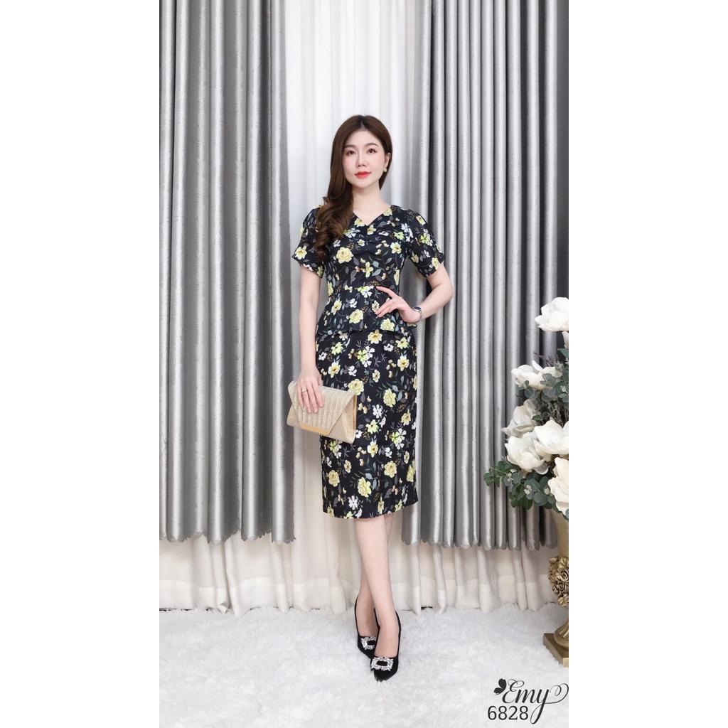 Đầm EMY EM6828 Body Peplum