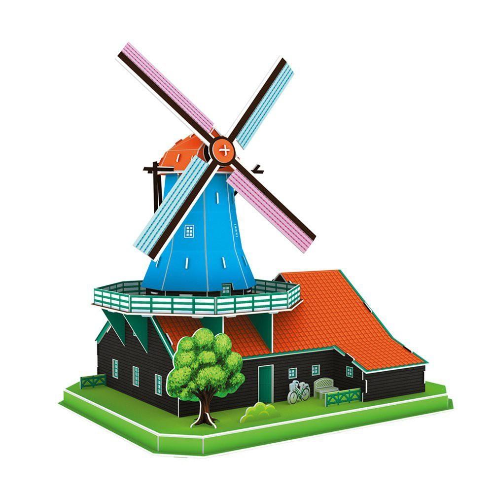 Mô hình giấy 3D - Dutch Windmill - MC219h