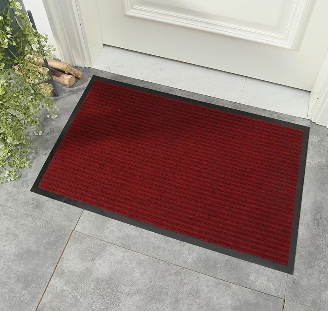 Thảm chùi chân chống trượt đế cao su đen (60 x 90 cm)