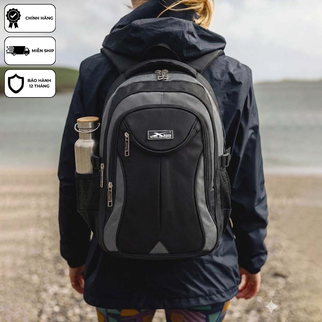 Balo Laptop Nam Nữ XBAGS XB 2002 – Balo Chống Sốc 15 Inch, Thiết Kế Thời Trang, Tiện Lợi Đi Học Đi Làm!