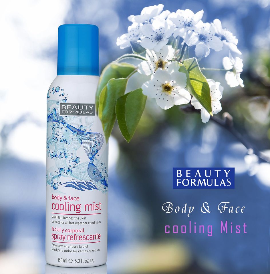 Xịt khoáng làm mát da Beauty Formulas Cooling Mist 150ml