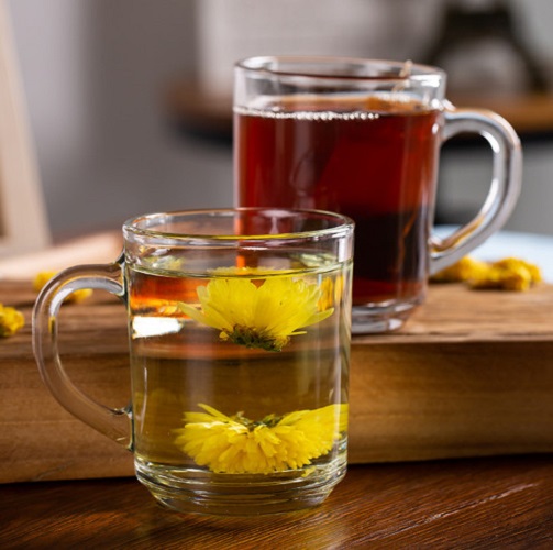 Ly Thủy Tinh Deli Nouveau Mug 240ml Cốc Thủy tinh Có Quai