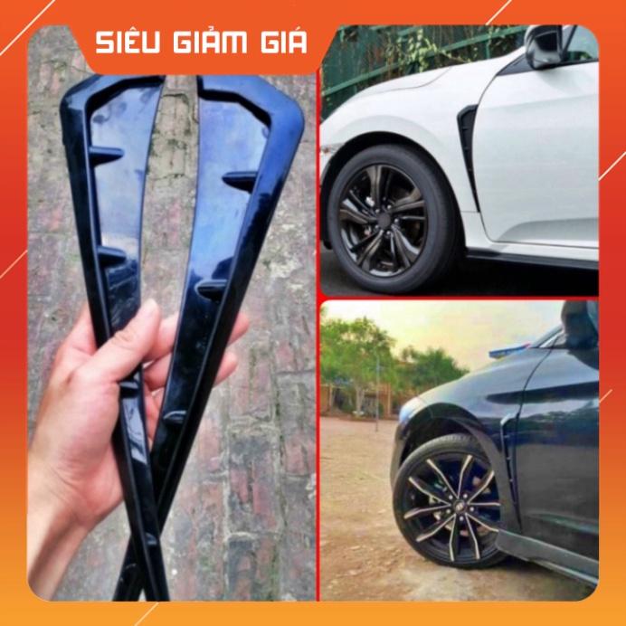 SIÊU GIẢM GIÁ Bộ ốp 2 Mang Cá Hợp Kim Không gỉ,Lắp Cho Các Dòng Xe ,Kia, Hyunhdai, Toyota, Mazda, Ford, Honda HÀNG CAO