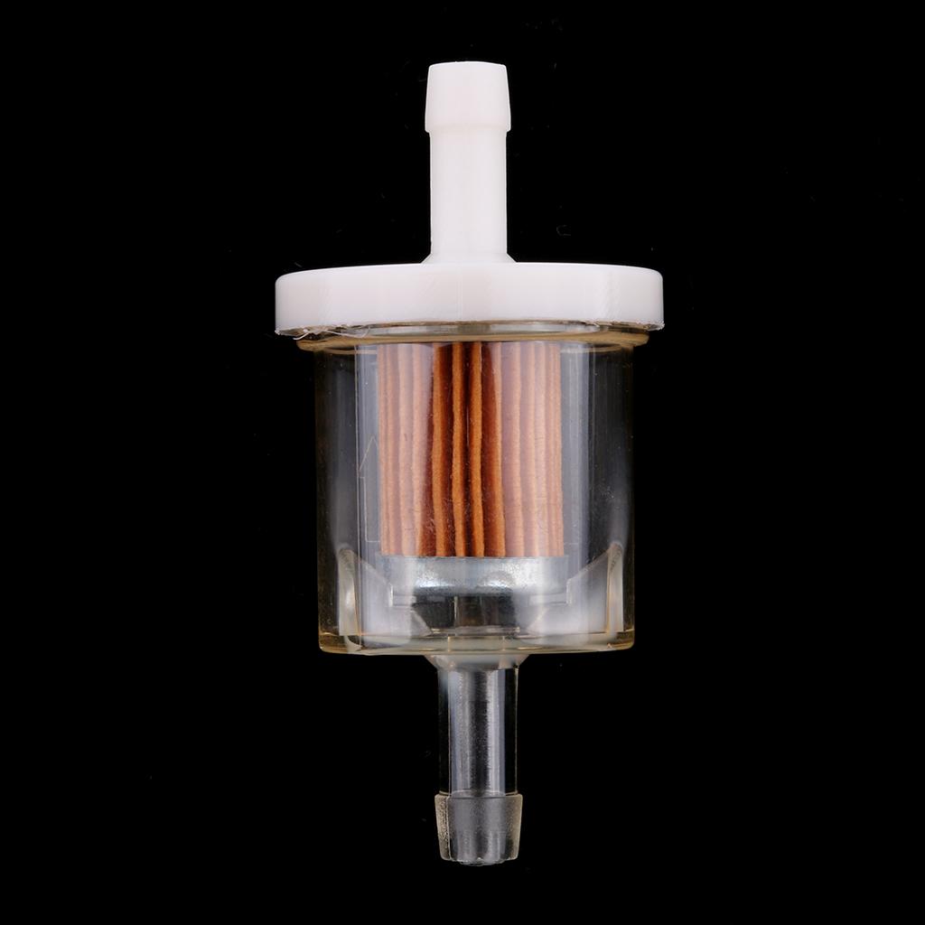 Universal Motorcycle 7mm In-line Gas Carburetor Fuel Filter for Honda