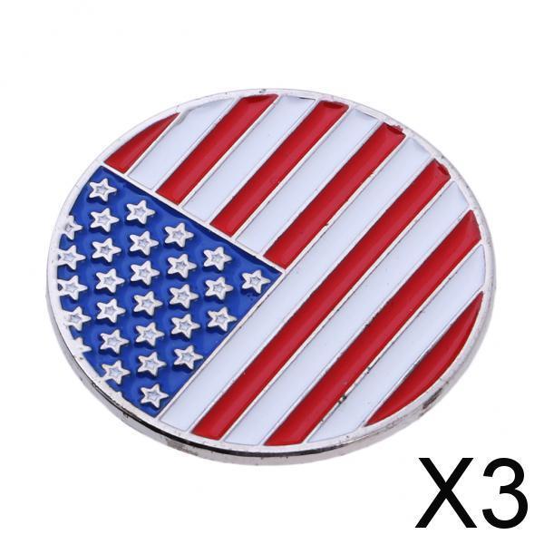 3xPremium Golf Ball Marker Putting Alignment Aiming Tool Golf Gift Accessories