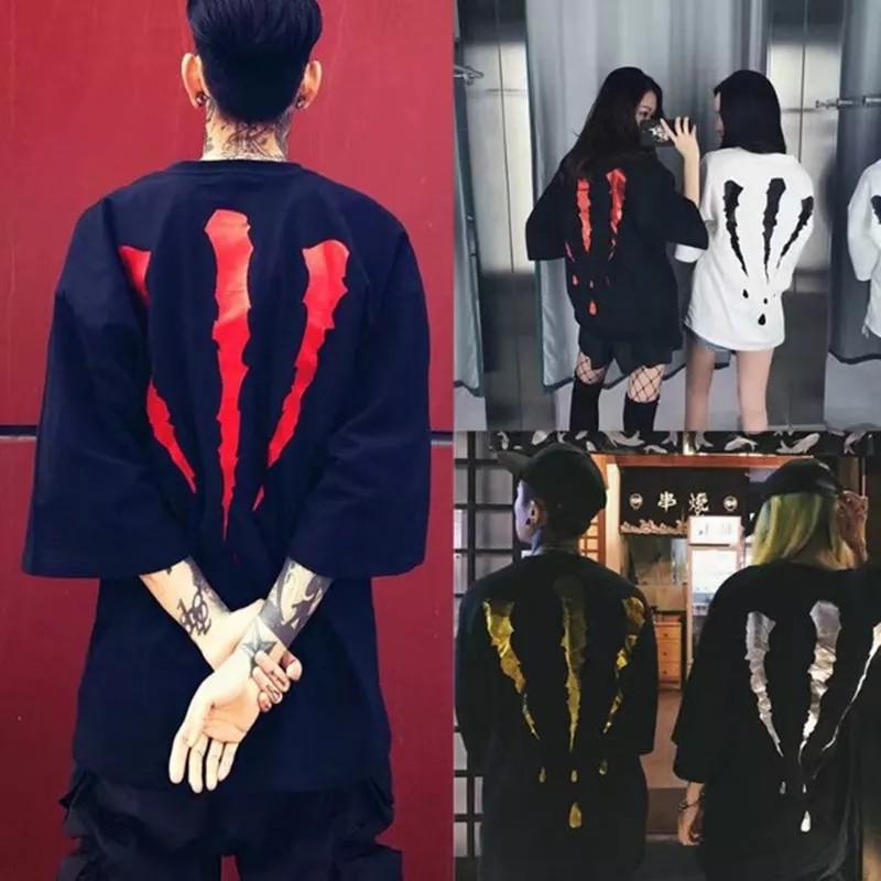 áo thun tay lỡ nam nữ form rộng Stee Móng Vuốt Khủng Long nhiều màu nhủ Ngầu Store aothununisex aophongnam