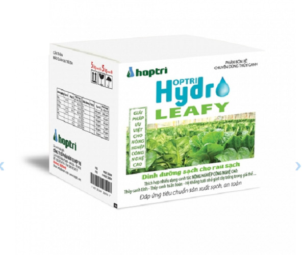 2 HỘP HOPTRI HYDRO LEAFTY_DINH DƯỠNG THỦY CANH CHO RAU ĂN LÁ