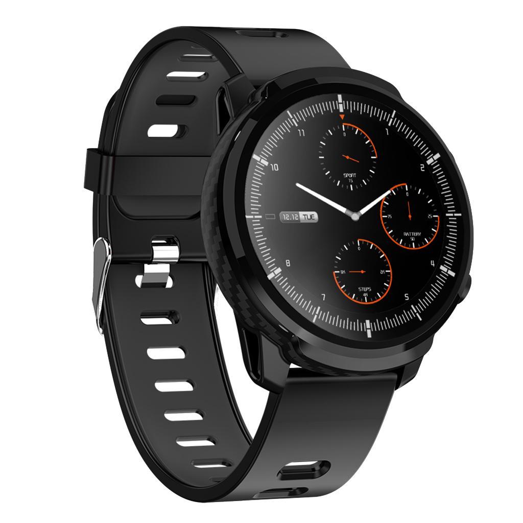 Smart Watch Pressure Sleep Monitor Fitness Black