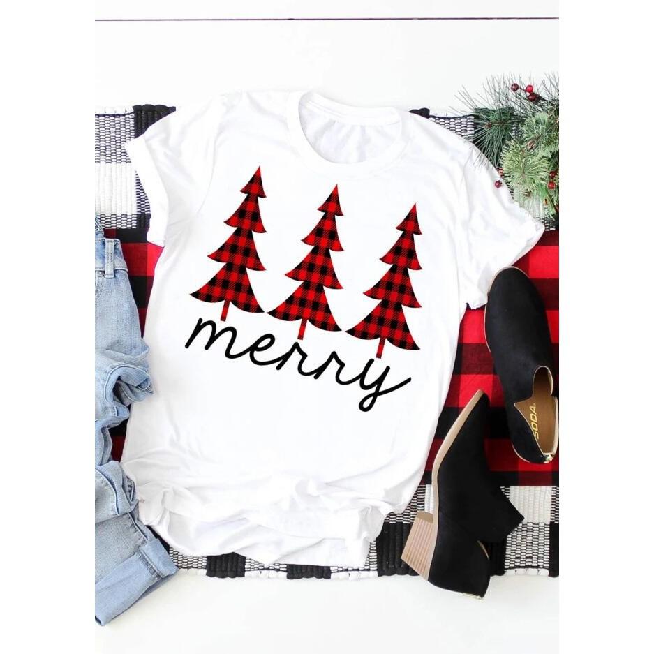Áo thun nam nữ in hình giáng sinh form rộng vải mềm mại nhiều mẫu mã - Quà tặng Noel