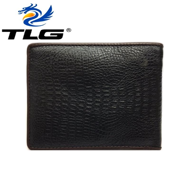 Ví nam da bò vân cá sấu Đồ Da Thành Long TLG 204460