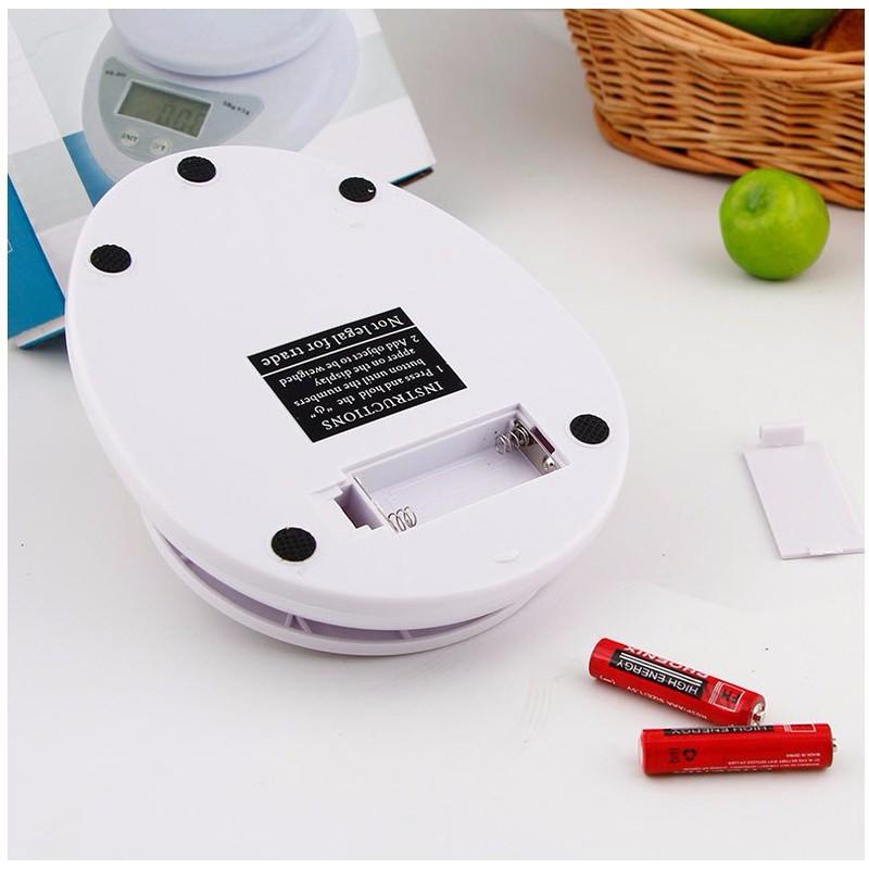 CÂN TIỂU LY 5KG ELECTRONIC KITCHEN SCALE I CÂN NHÀ BẾP I CÂN THỰC PHẨM I CÂN ĐỒ DÙNG