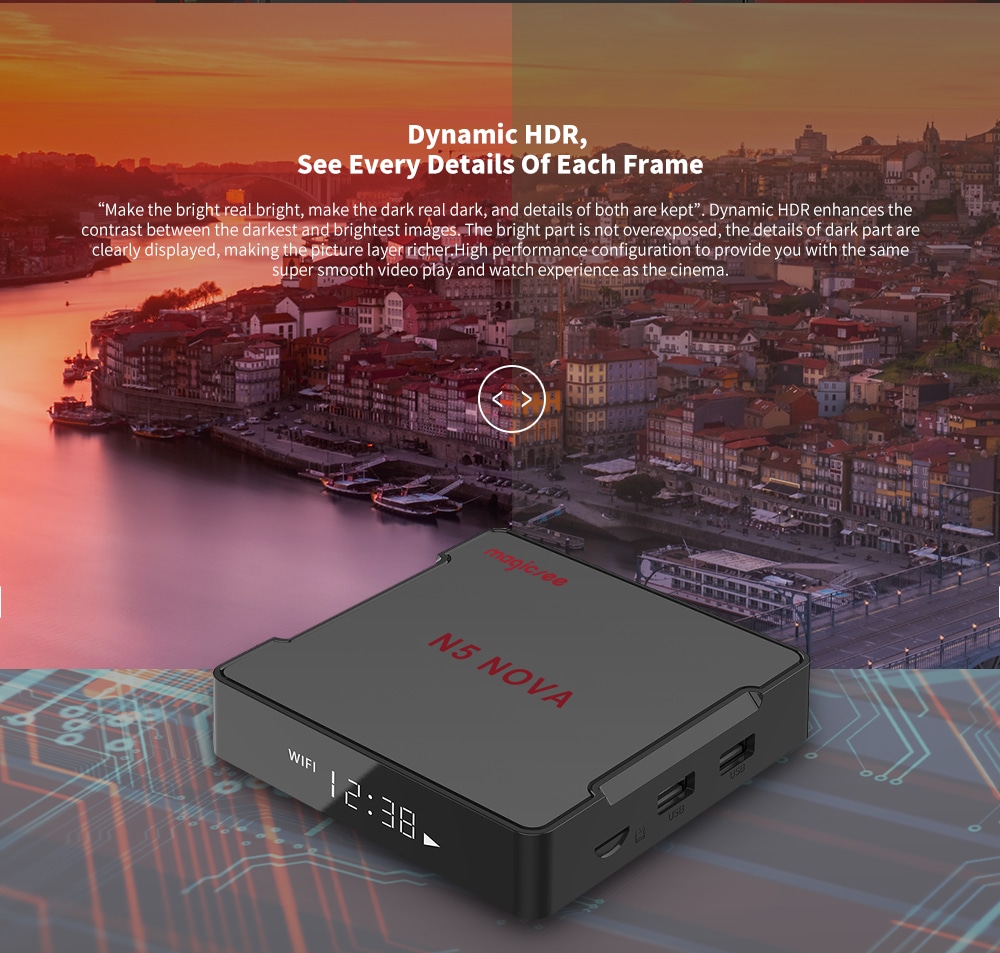 Android Z98 Pro điều khiển cử chỉ tay người dùng và giọng nói tiếng việt Ram 4G Rom 32G hỗ trợ bluetooth Wifi 2 băng tần kép cài sẵn truyền hình cáp và xem phim HD miễn phí vĩnh viễn - Hàng nhập khẩu