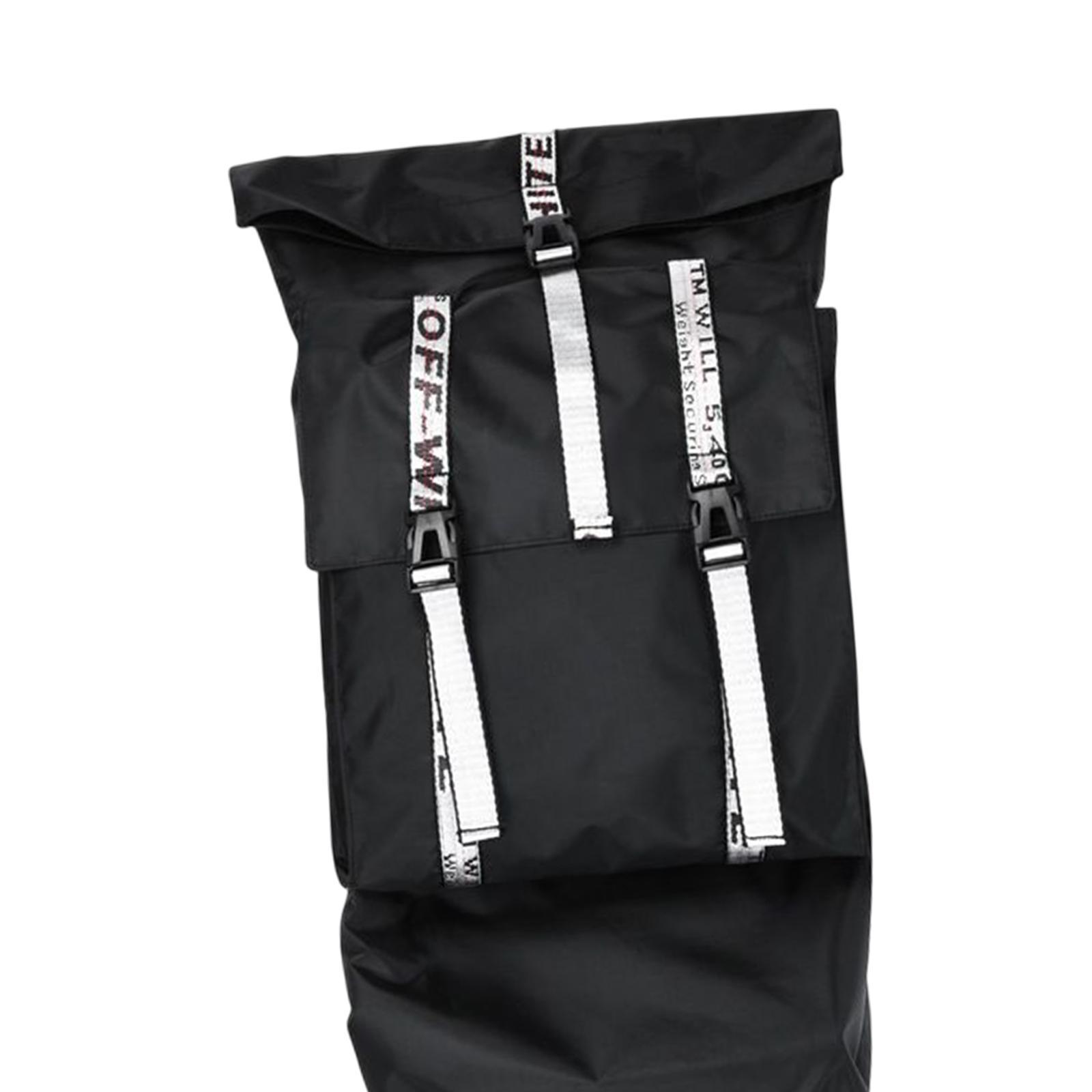 Oxford Skateboard Bag, Adjustable Shoulder Straps Folding Storage Surfboard Carrier Universal Skateboard Backpack for Skateboard Women Men