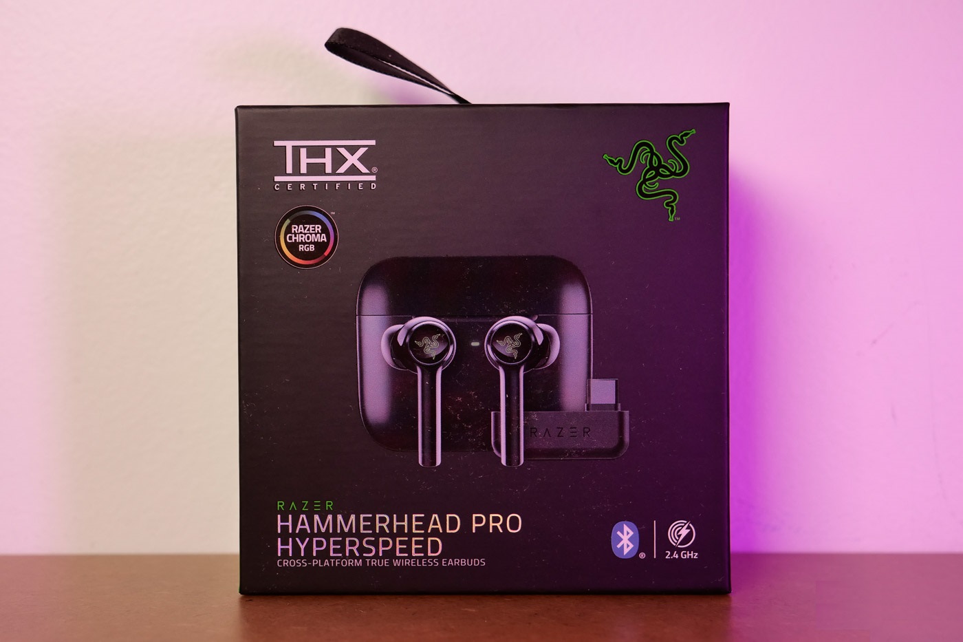 Tai nghe không dây Razer Hammerhead Pro HyperSpeed-Earbuds - Hàng chính hãng