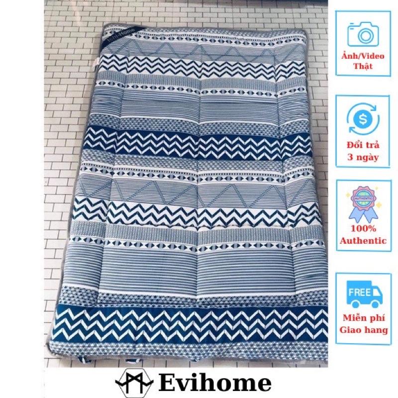 Nệm Topper xuất Nhật Evihome. Tấm làm mềm đệm cotton Hàn quốc mới nhất 2021