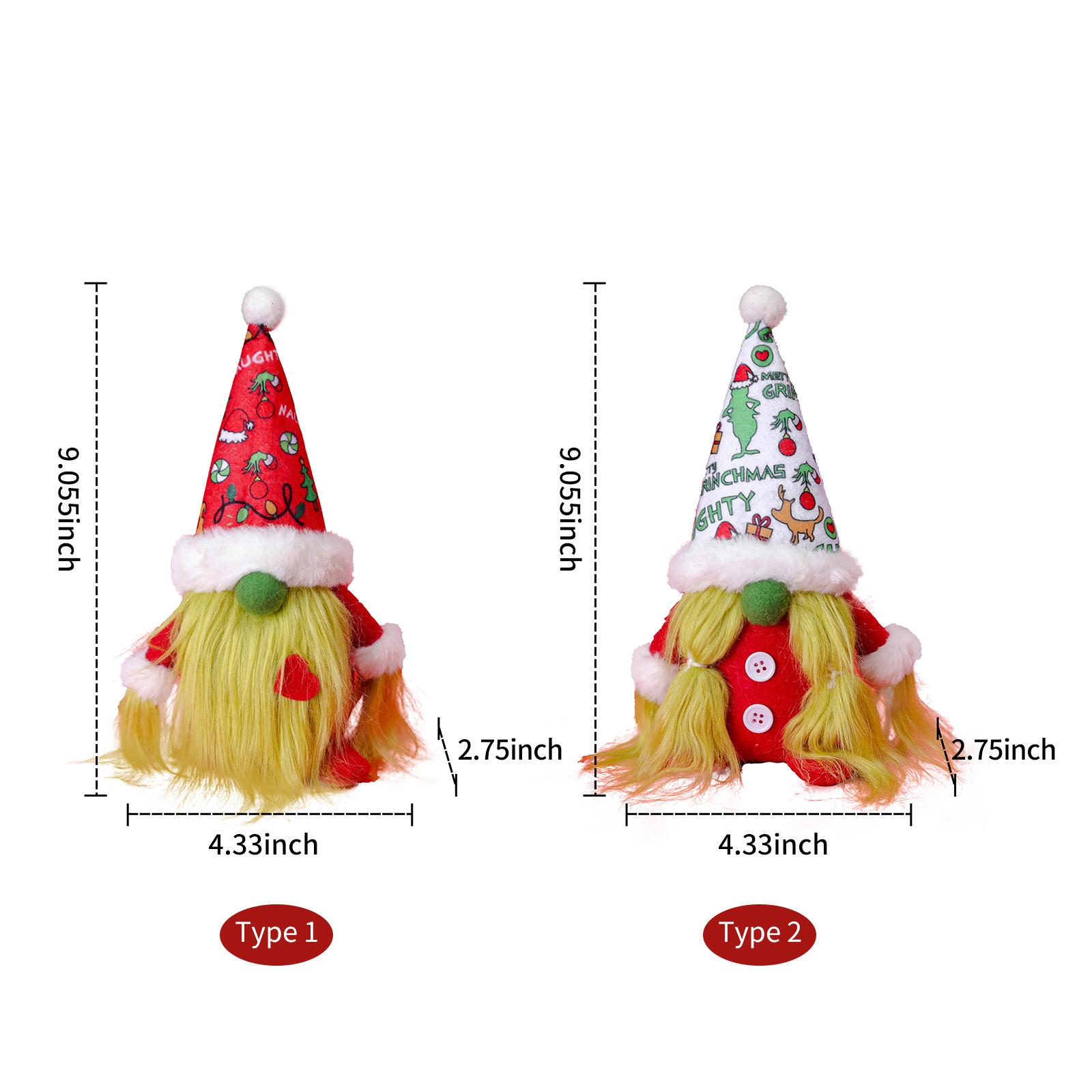 Búp Bê Thần Lùn Trang Trí Nhà Cửa Dịp Giáng Sinh Noel