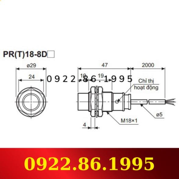 AUTONICS PR18-8DP2 mới