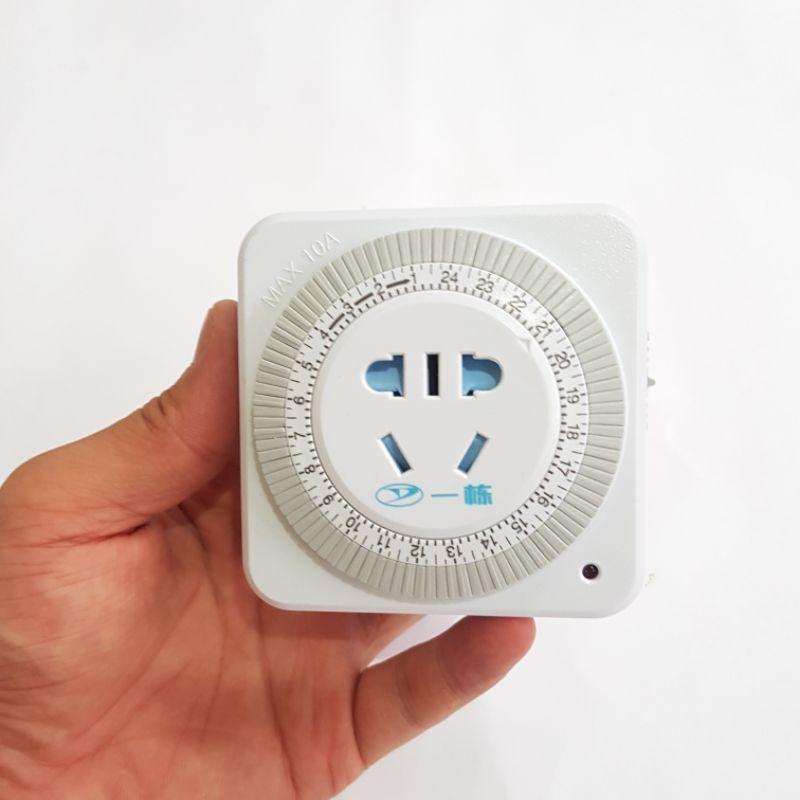 Ổ Cắm Hẹn Giờ Tự động - Bộ nguồn tự động bật tắt hẹn giờ 24H theo giờ gian cài đặt
