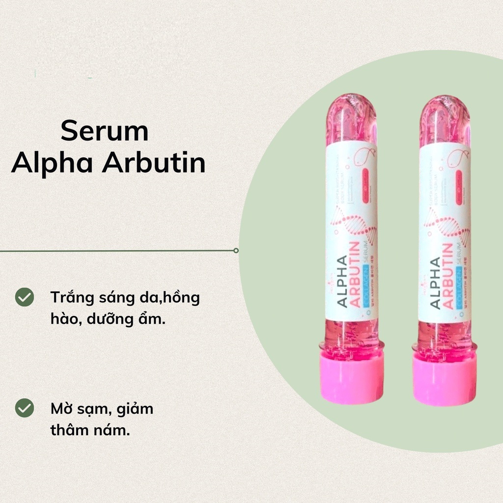 Serum Kích Trắng Da Alpha Arbutin Collagen Super Brightening Body - 50ml