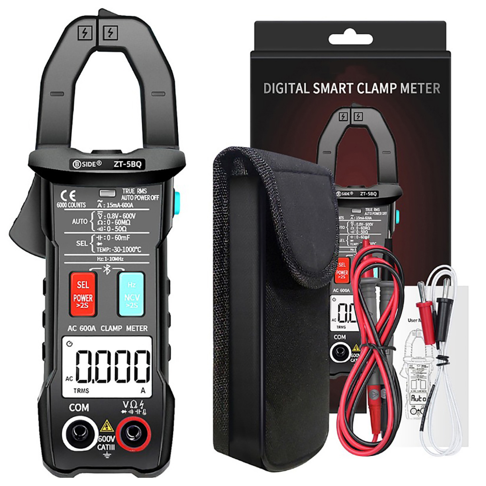 Đồng Hồ Vạn Năng ZOYI ZT-5BQ Kỹ Thuật Số Bluetooth Đồng Hồ Đo Vạn Năng Kẹp Đo AC Vôn Kế Hiện Tại Kìm Điện Ampe Kế Đo Ampe Kế Phạm Vi Tự Động Kiểm Tra - Hàng Chính Hãng