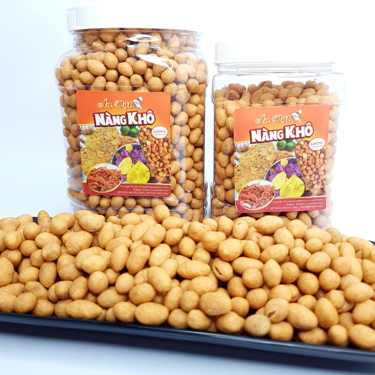 Đậu phộng da cá nước cốt dừa thương hiệu Nàng Khô - 1 Kí